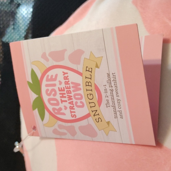 Strawberry Cow Snugible - Picture 3 of 5